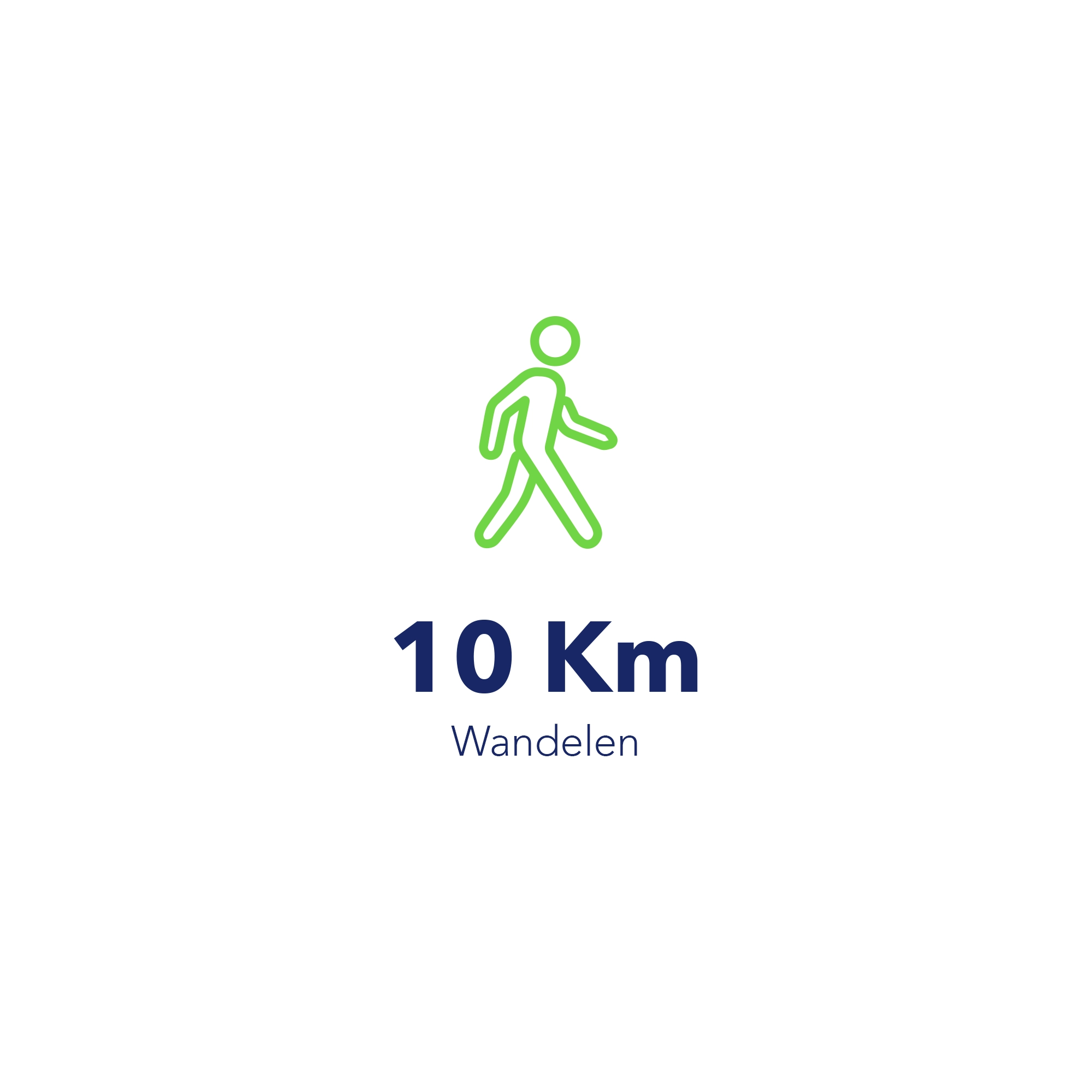 10km wandelen