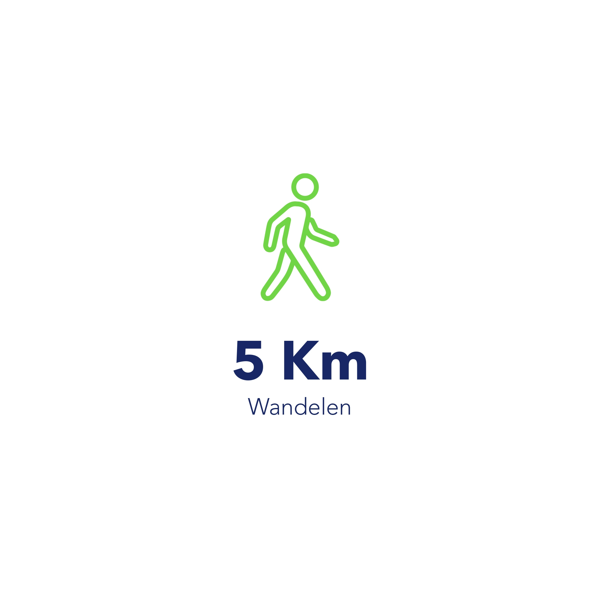 5km wandelen
